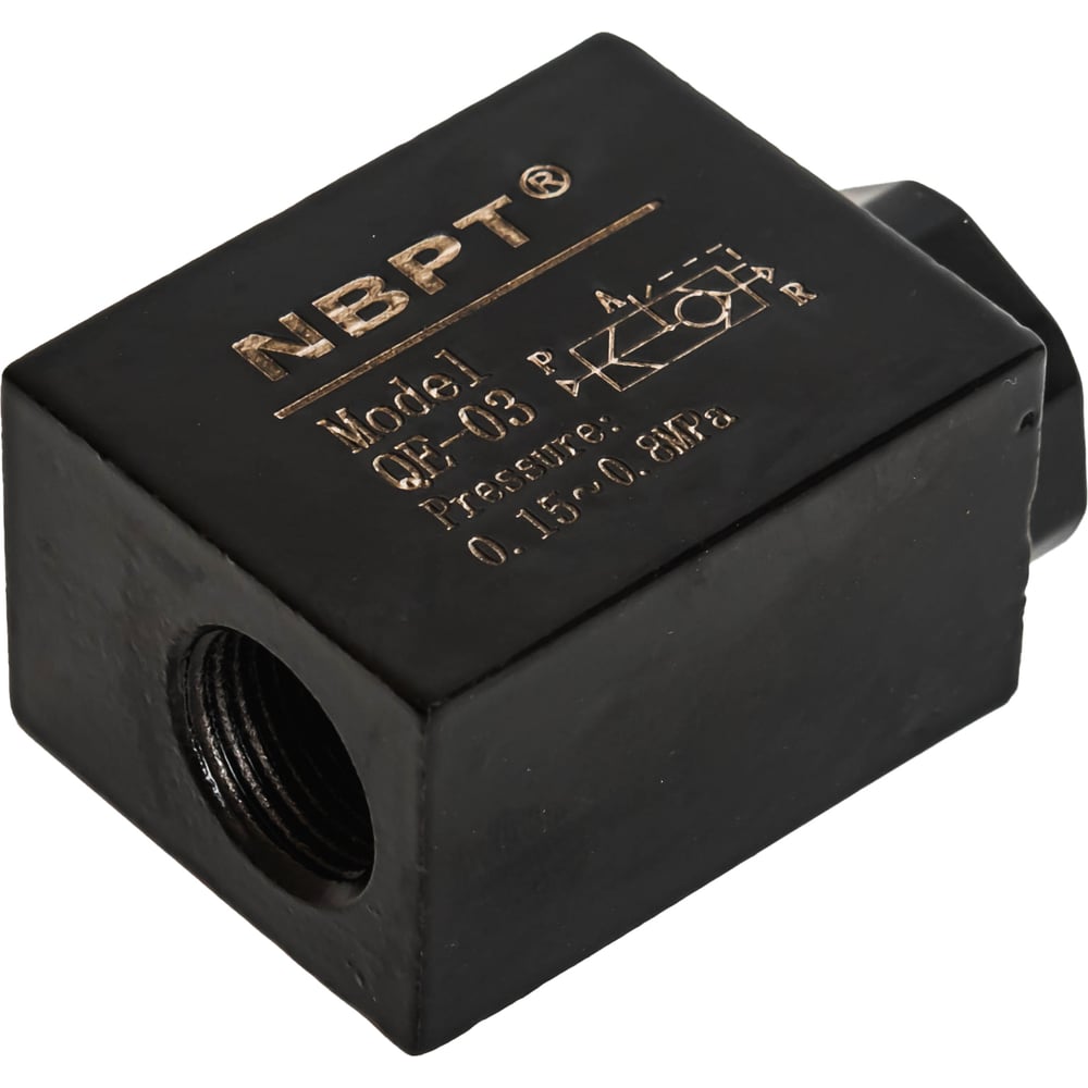 Изображение товара Клапан быстрого выхлопа NBPT QE 3/8 для систем давления