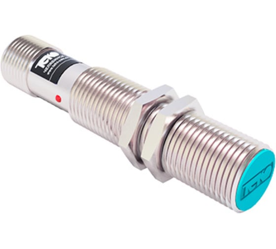 Изображение товара Индуктивный датчик ТЕКО ISB AC2B-43P-4-LZS4 Sn=4 мм, корпус М12x1 латунь заподлицо, 10 ... 30 DC NO/NC PNP, IP67, подключение разъем 00-00068631