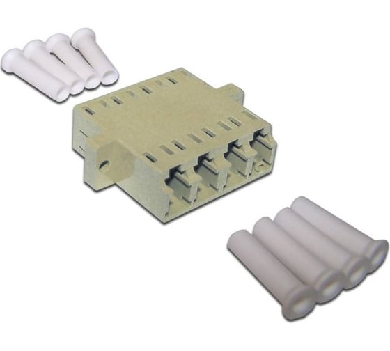 Изображение товара Оптический адаптер TWT LC, MM, 4 порта, корпус SC 4LC/S-AM-MM