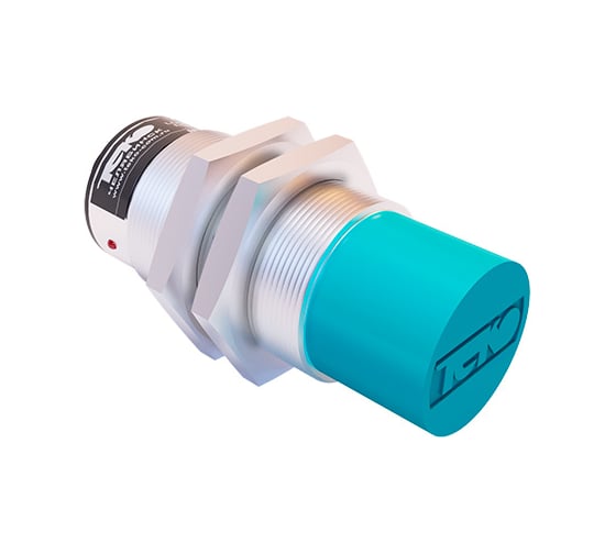 Изображение товара Индуктивный датчик ТЕКО ISN EC8A-31P-15-LZS4-C Sn=15 мм, корпус М30x1,5 алюминий не заподлицо, 10 ... 30 DC NO PNP, IP67, подключение разъем 00-00025631