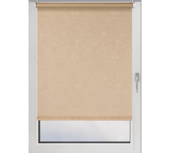 Изображение товара Рулонная штора PRAKTO Arabeska 80х170см бежевый 7797169