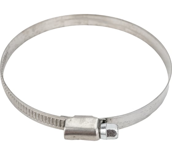 Изображение товара Обжимной хомут Госкреп 9 мм, из нерж. стали, 70-90 мм, 2 шт. 11-0013950