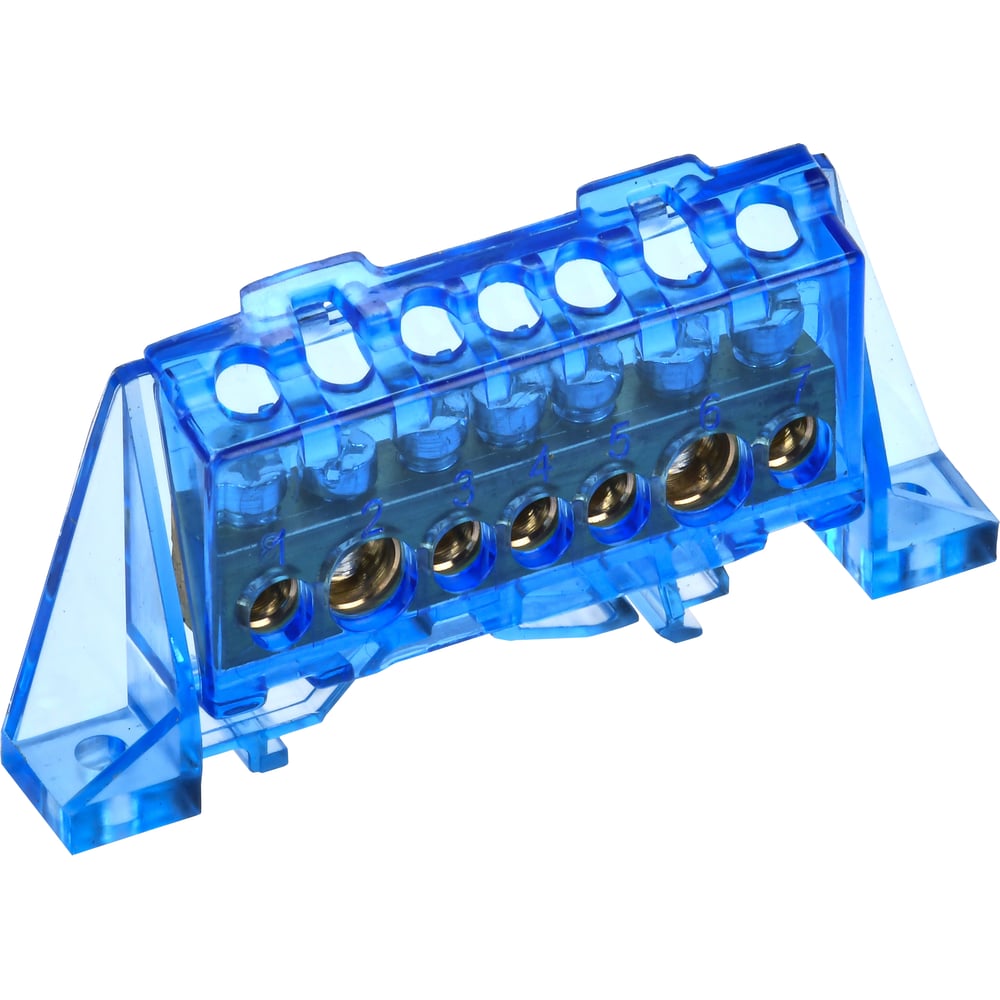 Изображение товара Шина нулевая IEK TEKFOR 8x12-7-С для электросетей на Din-рейку