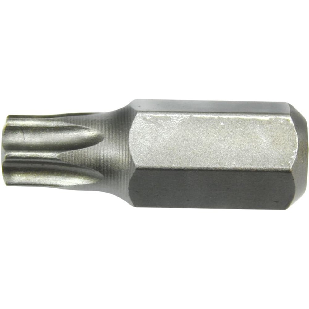 Бита TORX T30 х 30 мм с посадочным квадратом 3/8" от бренда Forsage — это высококачественный инструмент для работы с крепежом, который идеально подходит для различных задач. Биты со шлицем TORX имеют уникальную шестилучевую звездообразную форму, что делает их одним из самых современных и эффективных типов шлицев.Основные характеристики:Рабочая часть: 30 мм.Посадочный квадрат: 3/8".Тип шлица: TORX (шестилучевая звезда).Эффективность:Звездообразная форма обеспечивает надежное сцепление без риска повреждения головки винта, что особенно важно при работе с высоконагруженными соединениями.Универсальность:Используется в различных областях: автомобилестроение, велосипеды, тормозные системы, электроника, топливные системы и строительная сфера.Качество материала:Вставка шестигранная изготовлена из высококачественной стали S2 с повышенным содержанием углерода. Легирующие элементы (ванадий, хром) придают ей высокую твердость и ударную вязкость, а также защищают от коррозии, увеличивая срок службы бит.Важно:Обратите внимание, что звездочка должна входить плотно и не болтаться для обеспечения максимальной эффективности. Также имейте в виду, что изображение товара может отличаться от реального, но верные параметры указаны в технических характеристиках.Эта бита станет отличным дополнением к вашему инструментарию, обеспечивая надежность и долговечность в использовании!
