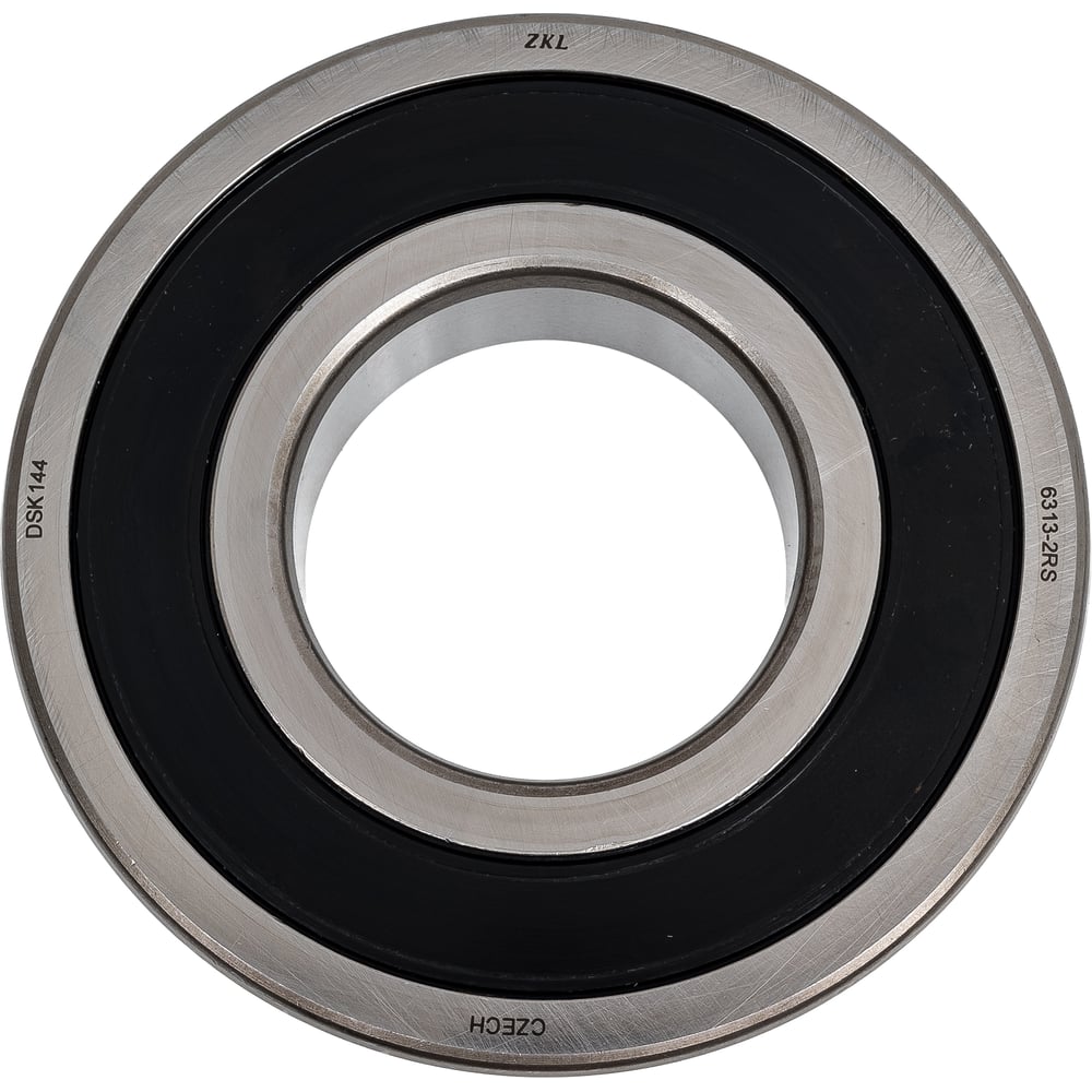 Изображение товара Подшипник ZKL 6313-2RS шариковый однорядный закрытый 140x65x33 мм