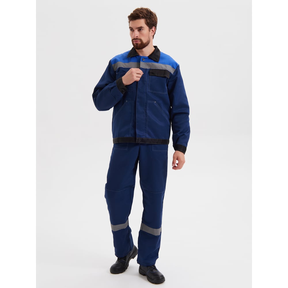 Изображение товара Костюм РАССО Корпус мужской водоотталкивающий с светоотражающими полосами 68-70