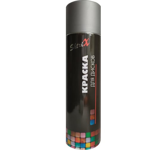 Изображение товара Краска для дисков Аэрохим Shtrix Серебро 650мл Спрей SHT-104