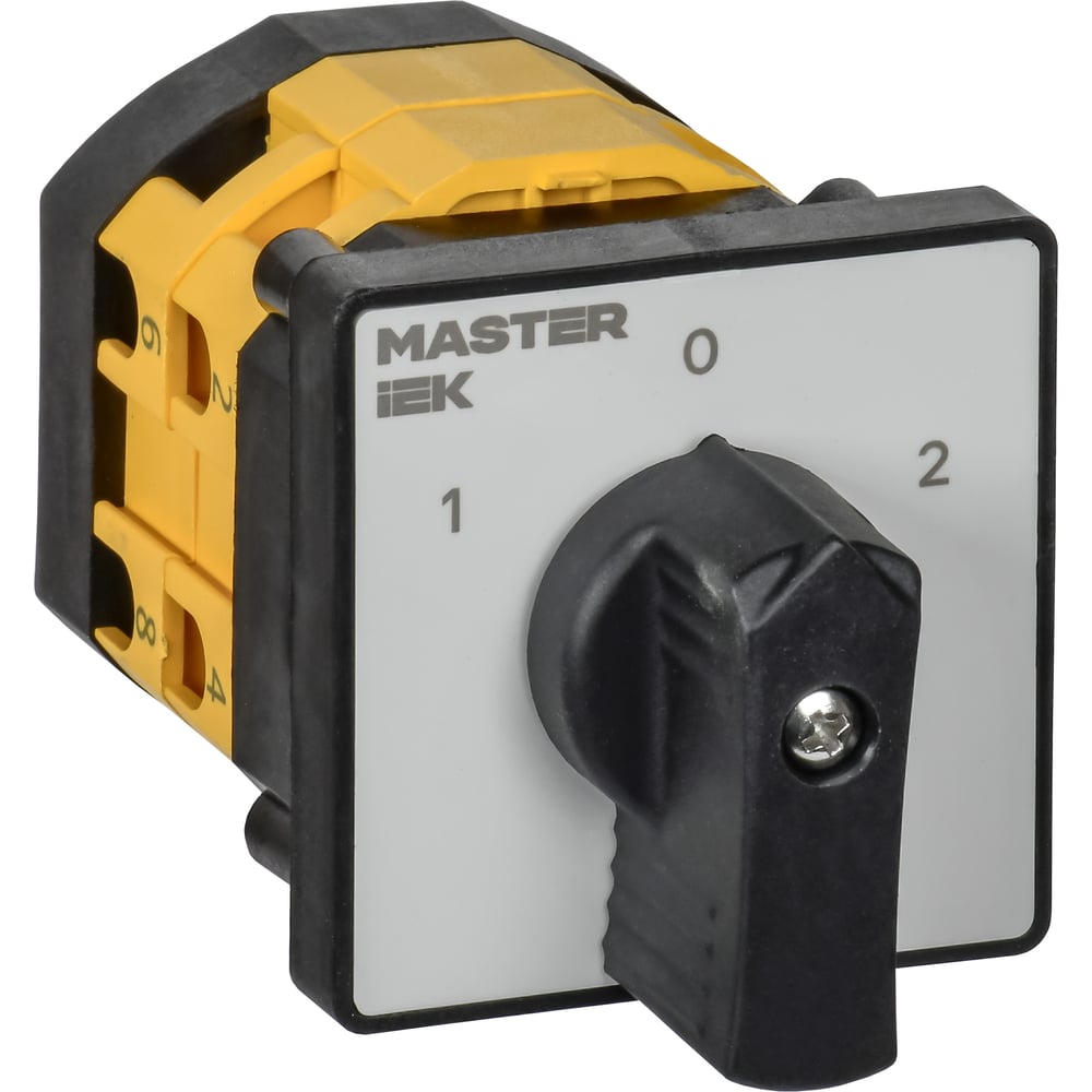 Изображение товара Переключатель кулачковый стандартная рукоятка IEK 10А сх. 51 MI-CS10-010-051