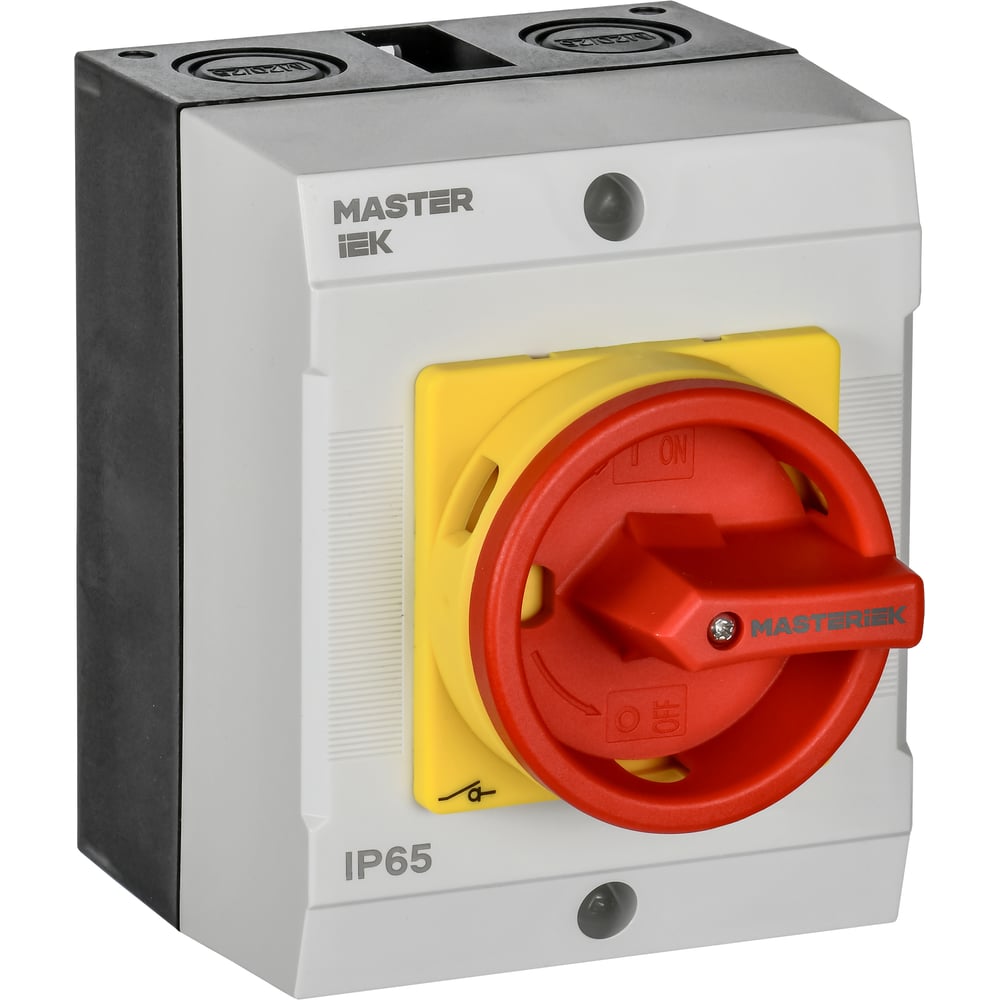 Изображение товара Переключатель кулачковый IEK в боксе 10А аварийный модель MI-CS22-010-010