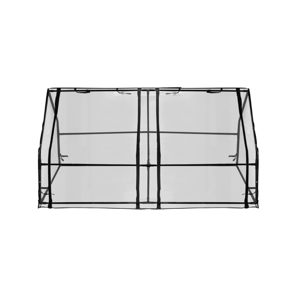 Изображение товара Теплица GREEN APPLE GA-House-2х-frame 1800x900x900 мм сталь пленка ПВХ для дачи и фермы