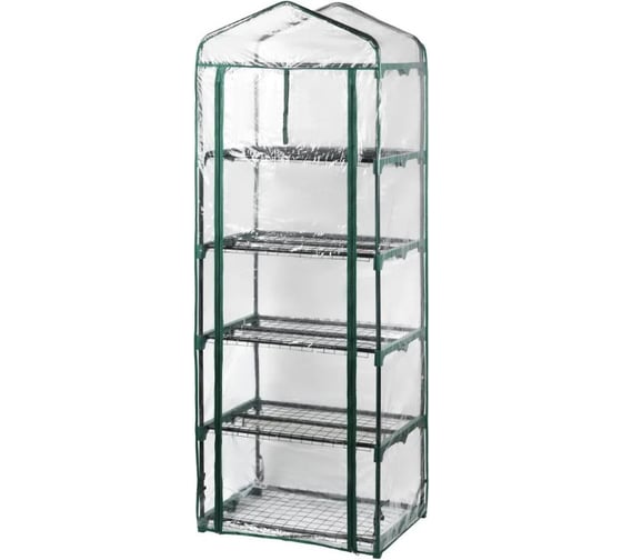 Изображение товара Теплица GREEN APPLE GA-House-5 со светильниками в комплекте 5 ярусов 1930x690x490 мм Б0063857