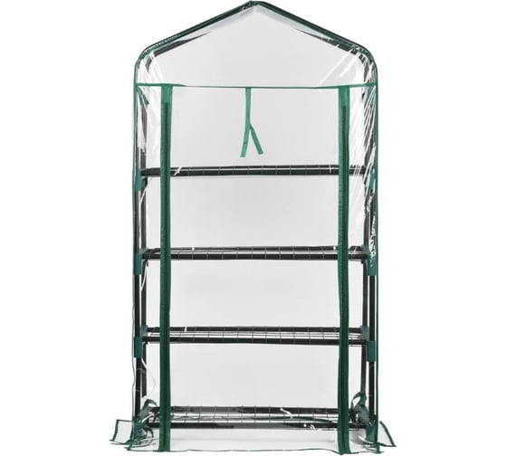 Изображение товара Теплица GREEN APPLE GA-House-4x-frame 4 яруса 1250x690x300 мм Б0063920