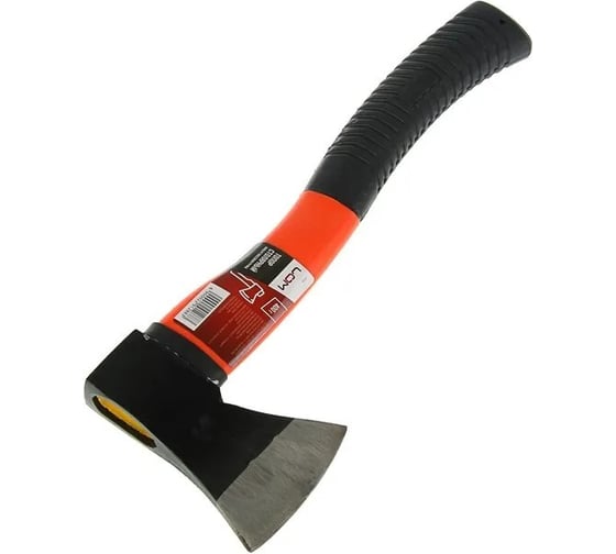 Изображение товара Топор кованый LOM фиберглассовое топорище 36 см, 400 г ЛОМ 2291288