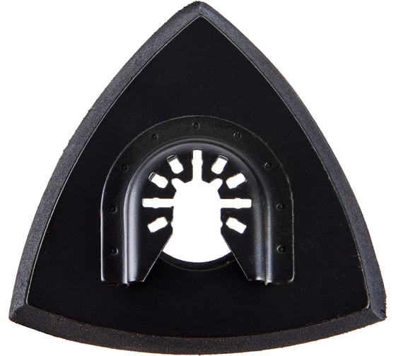 Изображение товара Насадка Elitech для мультиинструмента сменная подошва, треугольник, 93мм, липучка 1820.172100 205068