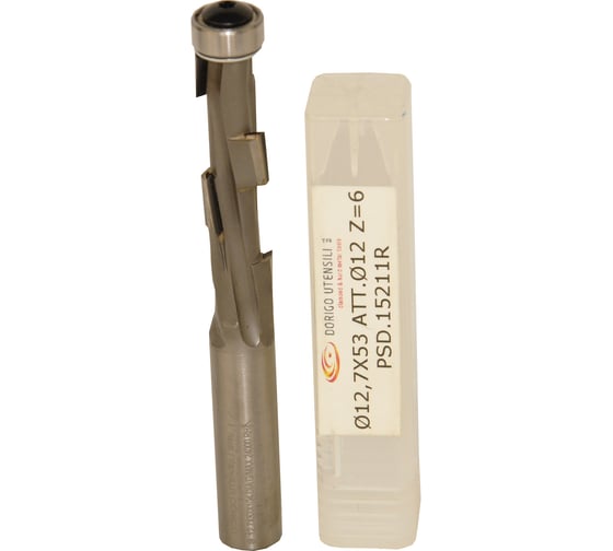 Изображение товара Фреза концевая алмазная c подшипником Dorigo D.12.7x53x104, S=12x40 Z=6 PSD.15211.R