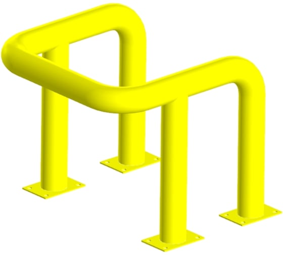 Изображение товара Колёсоотбойник для защиты колонн и ограждения Parallax защита тумбы шлагбаума 609YL25484-ZCH