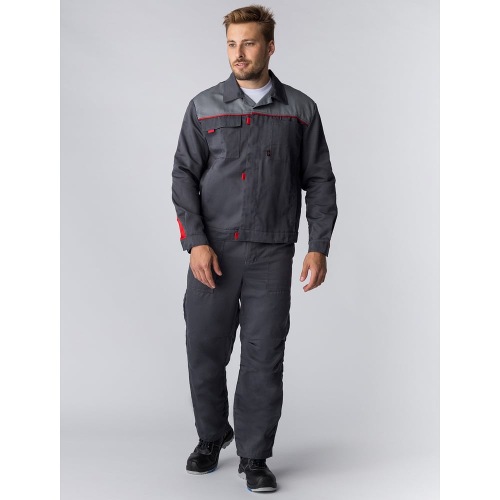 Изображение товара Костюм ФАКЕЛ Фаворит-2 темно-серый/серый для мужчин