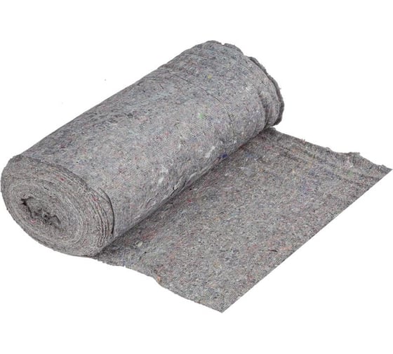 Изображение товара Техническое холстопрошивное полотно ООО Комус, серое, 2.5 мм, 30м х 75см, 240 г/кв.м 1201804