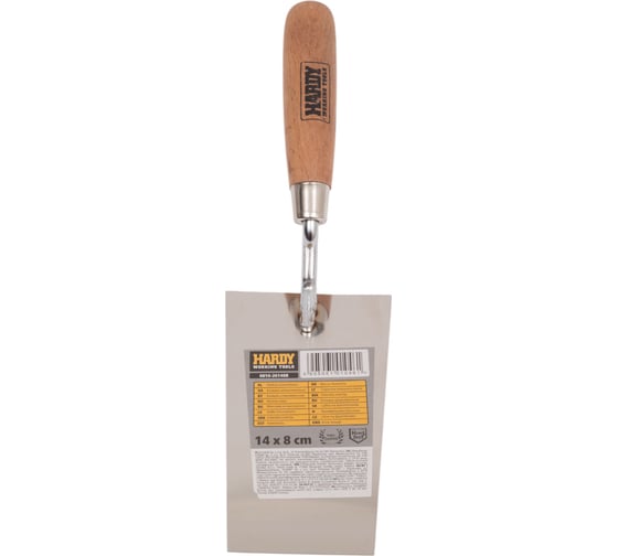 Изображение товара Шпаклевочная кельма HARDY серия 26 размер 14х8 см 0810-261408