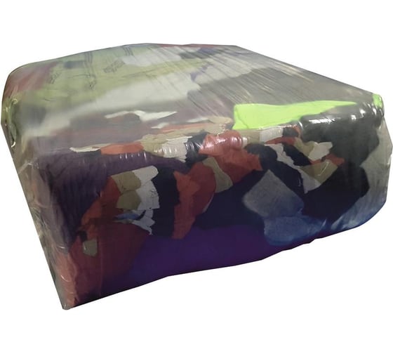 Изображение товара Ветошь ООО Комус, лоскут, цветной, 10 кг 989708