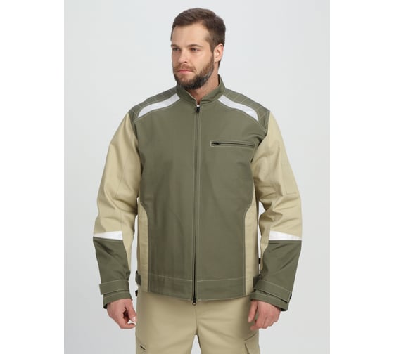 Изображение товара Куртка ФАКЕЛ Челси CH ткань канвас270, хаки/бежевый 87490883 87490883.009