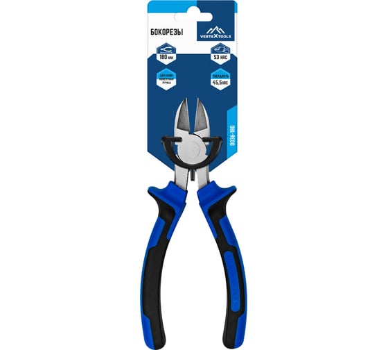 Изображение товара Бокорезы vertextools ПРОФИ 180ММ 0036-180
