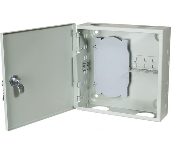 Изображение товара Оптический кросс LANMASTER настенный, на 8 SC/ST/FC адаптеров LAN-FOB-WM-8SC/ST