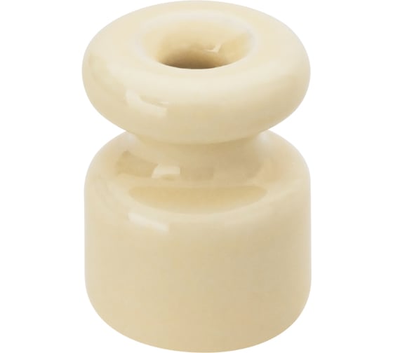 Изображение товара Керамический изолятор TDM для ретро провода «ЭКО» сосна 25шт SQ2802-0005