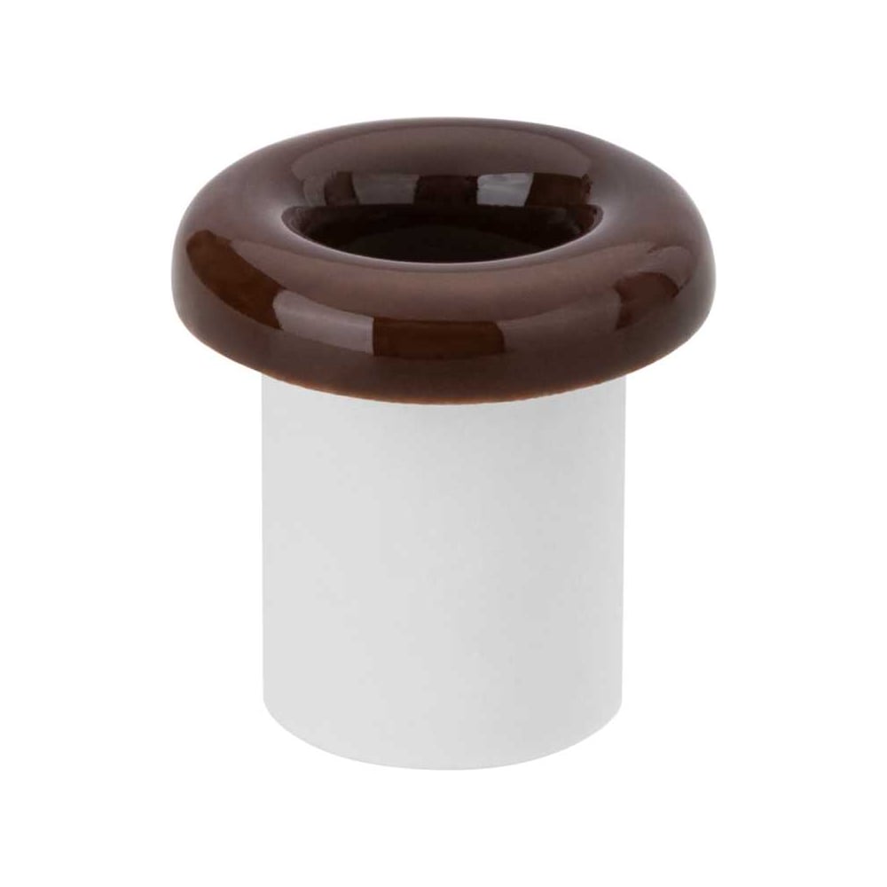 Изображение товара Изолятор для ретро проводки TDM ELECTRIC проходной керамический бук 25 шт