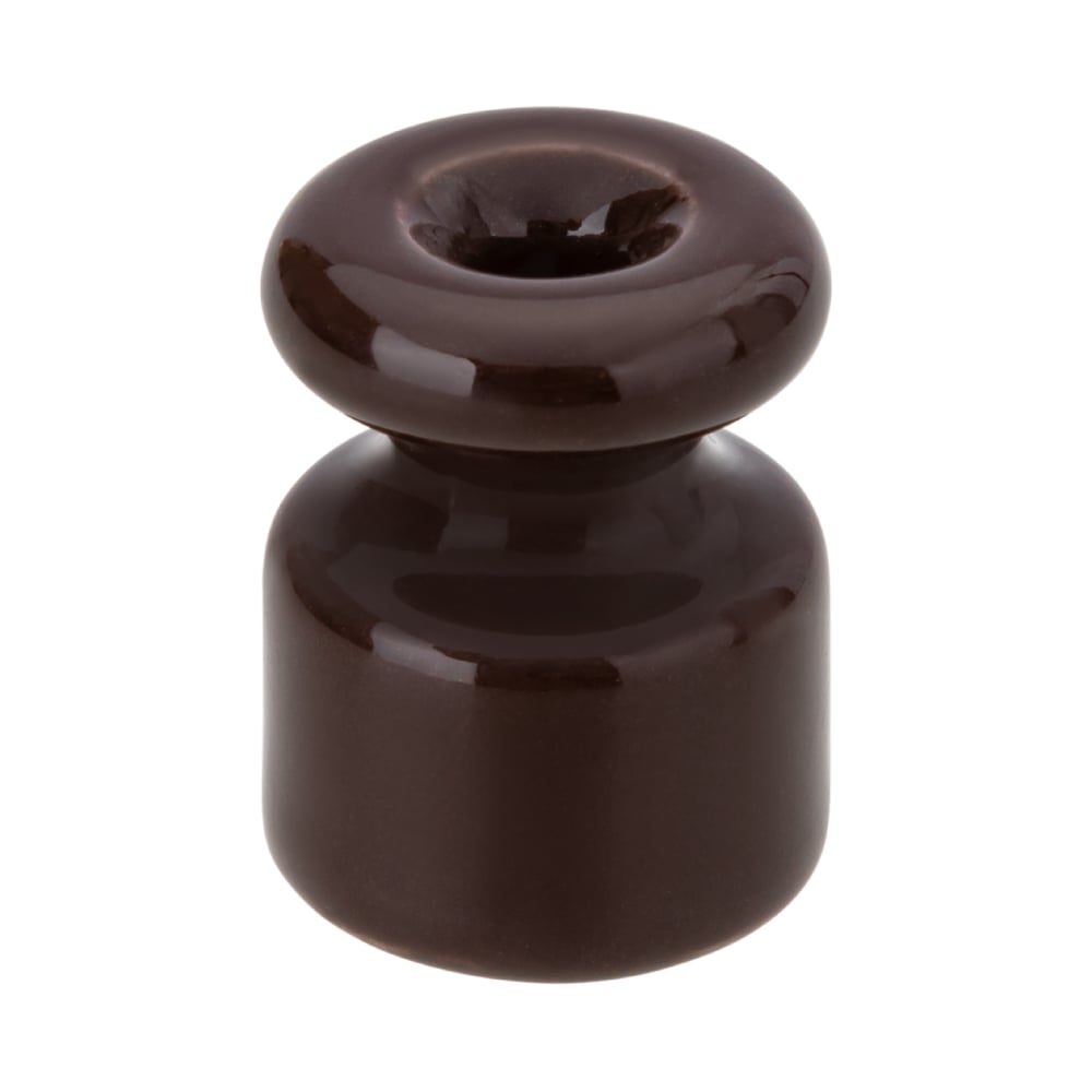 Изображение товара Керамический изолятор TDM для ретро провода «ЭКО» бук 25шт SQ2802-0006