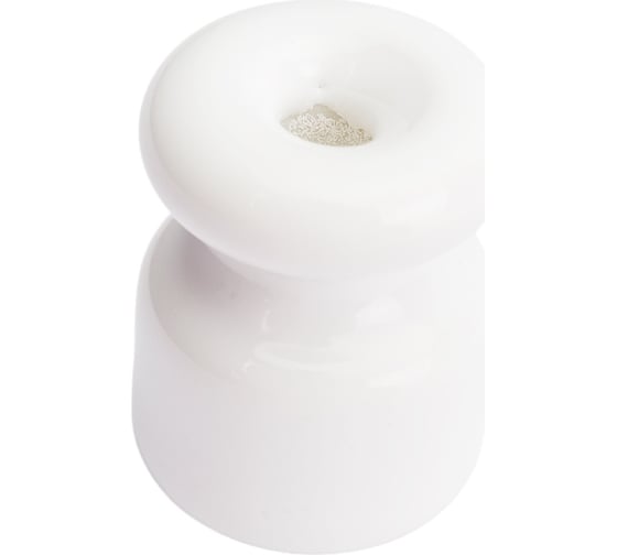 Изображение товара Керамический изолятор TDM для ретро провода белый 25шт SQ2802-0007