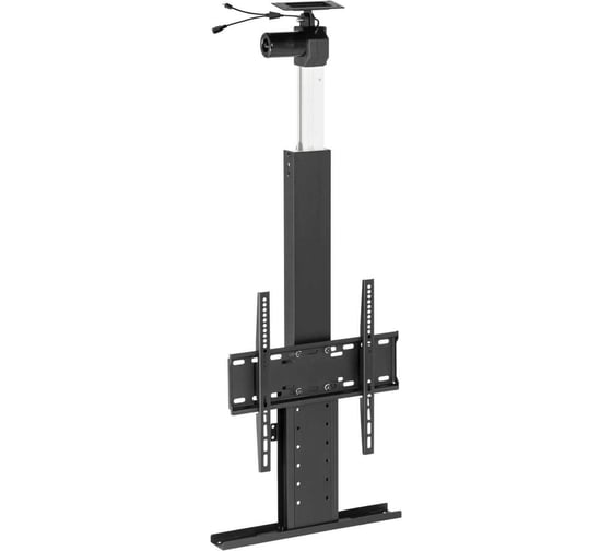 Изображение товара Кронштейн для телевизора Cactus CS-STM-7844 черный 32"-55" макс.45кг напольный (моторизованный лифт) 1897875