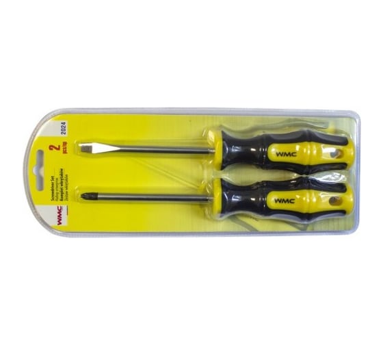 Изображение товара Набор отверток WMC TOOLS 2пр, в блистере WMC-2024(50001)