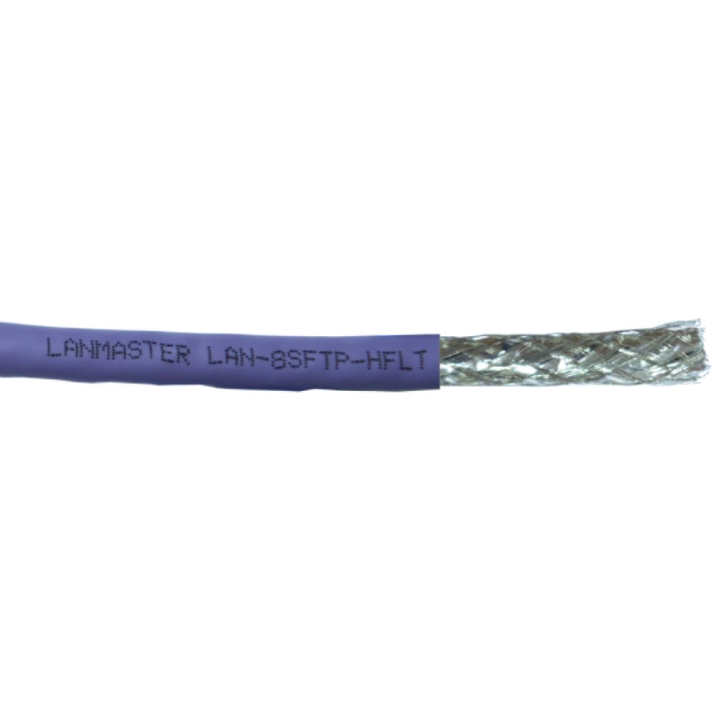 Кабель LANMASTER кабель информационный itk lc1 c604 326 кат 6 f utp 4x2x23awg lszh внутренний 305м фиолетовый
