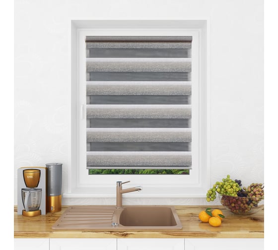 Изображение товара Рулонная штора LM DECOR LB 55-04 120х170 см 5504120