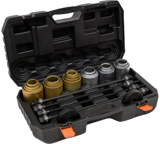 Изображение товара Набор оправок для монтажа и демонтажа сайлентблоков AFFIX кейс, 26 предметов AF11020026C