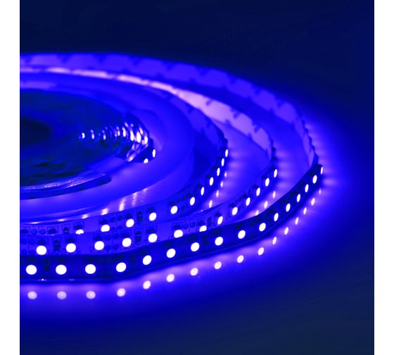 Изображение товара Контурная подсветка светодиодной лентой Apeyron 12В, 2м, 9,6Вт/м, smd3528, 120д/м, IP20, 624Лм/м, синий 03КП