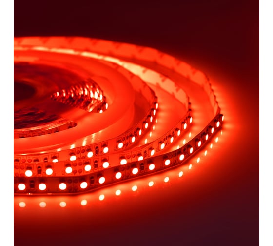 Изображение товара Контурная подсветка светодиодной лентой Apeyron 12В, 2м, 9,6Вт/м, smd3528, 120д/м, IP20, 624Лм/м, красный 01КП