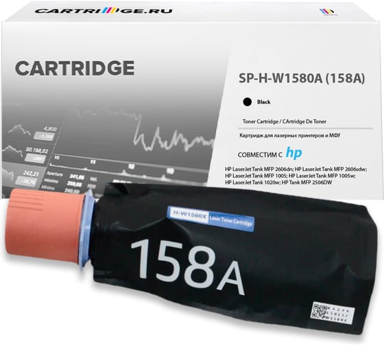 Изображение товара Картридж Solution Print SP W1580A 158A для HP черный 353620