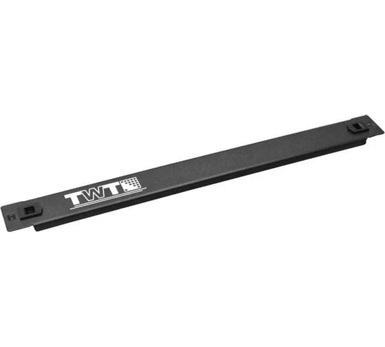 Изображение товара Металлическая фальш-панель TWT 19 1U быстросъемная черная DC-TLMFP-1U