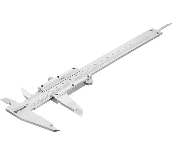 Изображение товара Штангенциркуль ЕРМАК 150мм, МТ001, ШЦ-I-150-0,1-1 660-073