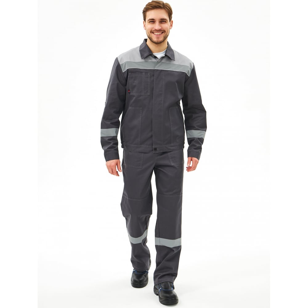 Изображение товара Костюм ФАКЕЛ Липецк-1 СОП CH мужской повседневный смесовая ткань 52-54 рост