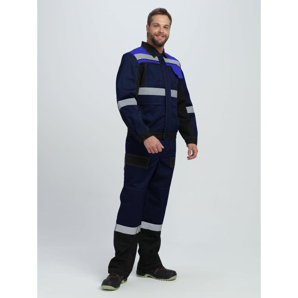 Изображение товара Костюм мужской ФАКЕЛ Виват-2 Премиум CH смесовая ткань водоотталкивающая световозвращающая полоса