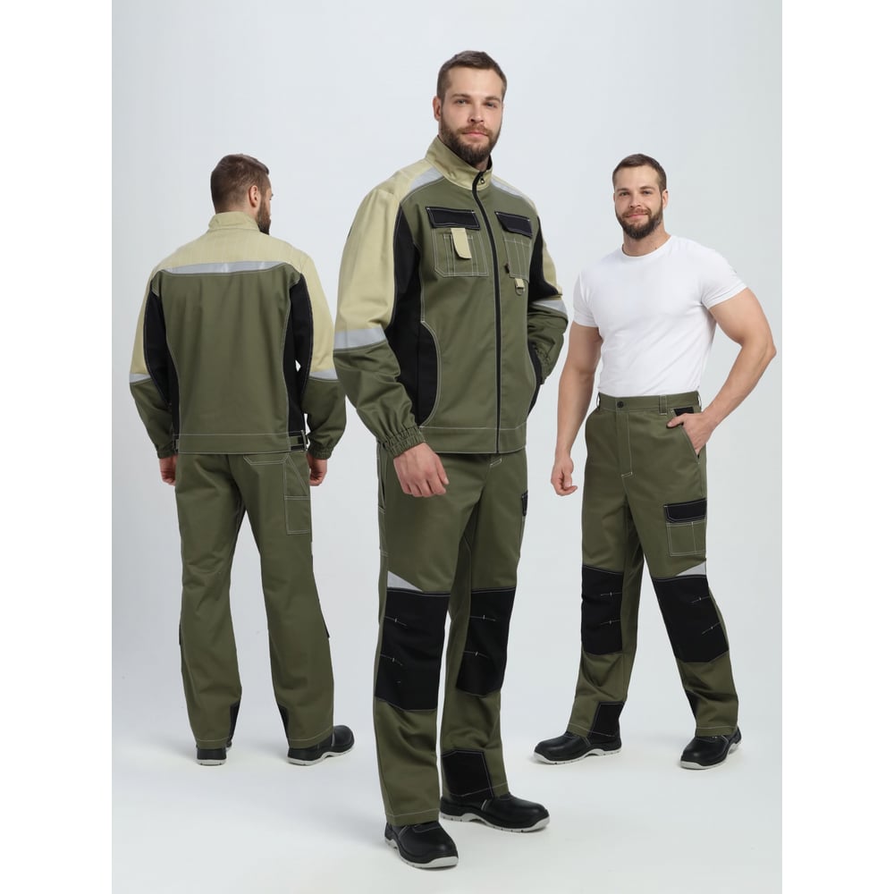 Изображение товара Костюм с брюками Факел Вектрон-1 хаки/черный/бежевый