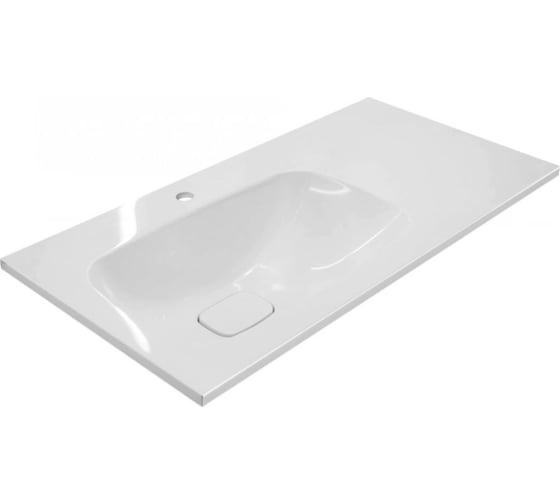 Изображение товара Раковина из литьевого мрамора Taliente Barselona 90 см левое исполнение ФР-00003411