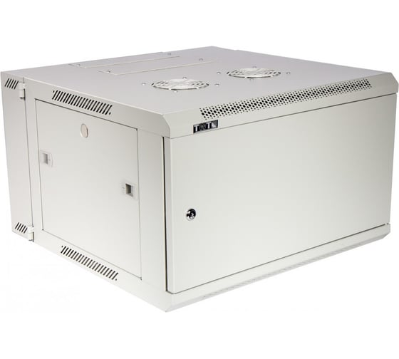 Изображение товара Настенный шкаф TWT серии Pro, 3-секционный, 22U 600x600, металлическая дверь I CBW3M-22U-6x6-GY