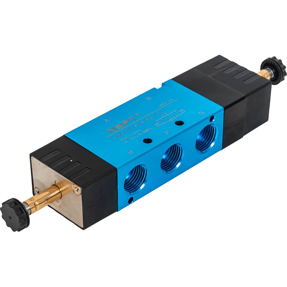 Изображение товара Пневмораспределитель NBPT 4V430P-1/2 электромагнитный 5/3
