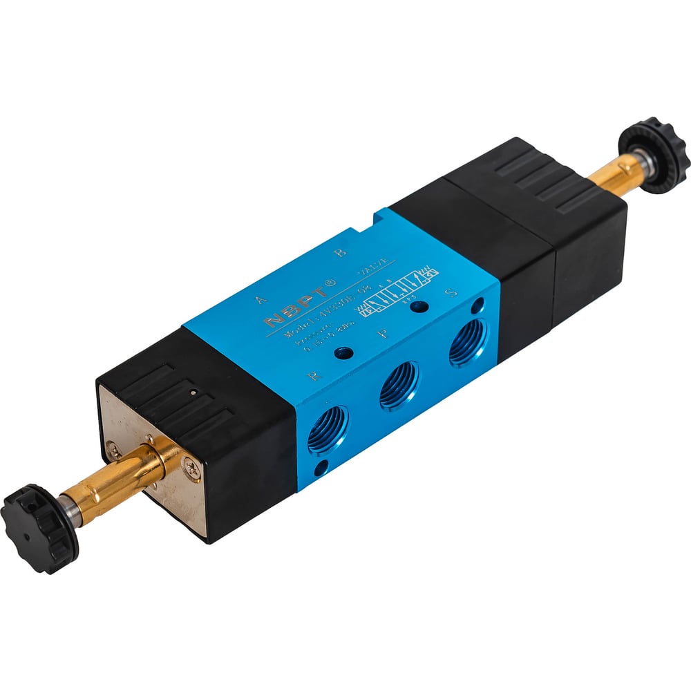 Изображение товара Пневмораспределитель NBPT 4V330E-1/4 электромагнитный 5/3