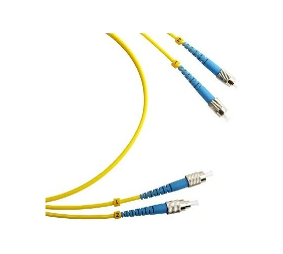 Изображение товара Оптический патч-корд TWT дуплексный, FC/UPC-FC/UPC, SM, 5.0 м 2FC-2FC/SU-5.0