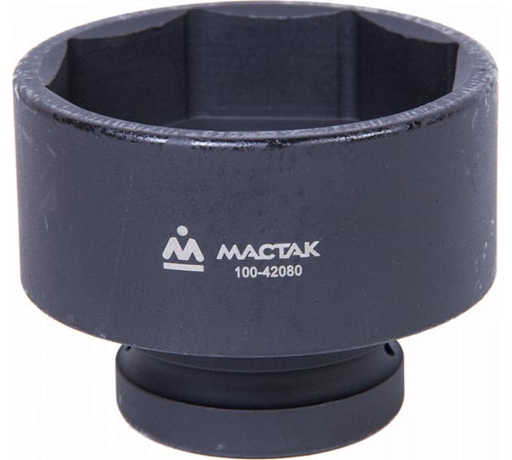 Изображение товара Торцевая восьмигранная головка для гаек ступицы МАСТАК SCANIA 1", 80 мм 100-42080